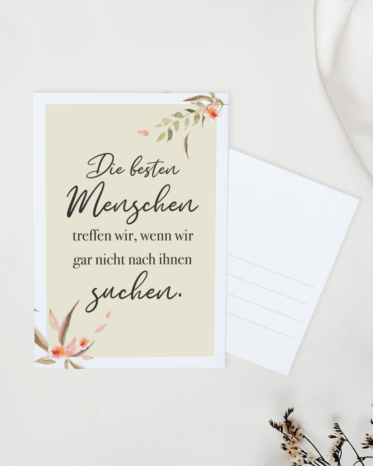 Die besten Menschen - Postkarte Postkarte Lieblingsmensch®