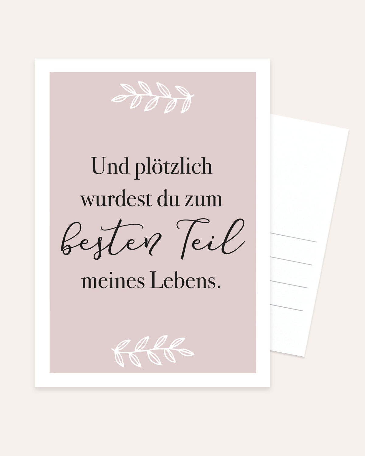 Familie - Postkarte Postkarte Lieblingsmensch®