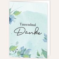 Tausendmal Danke - Grußkarte