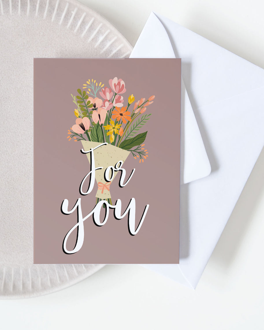 For You - Grußkarte