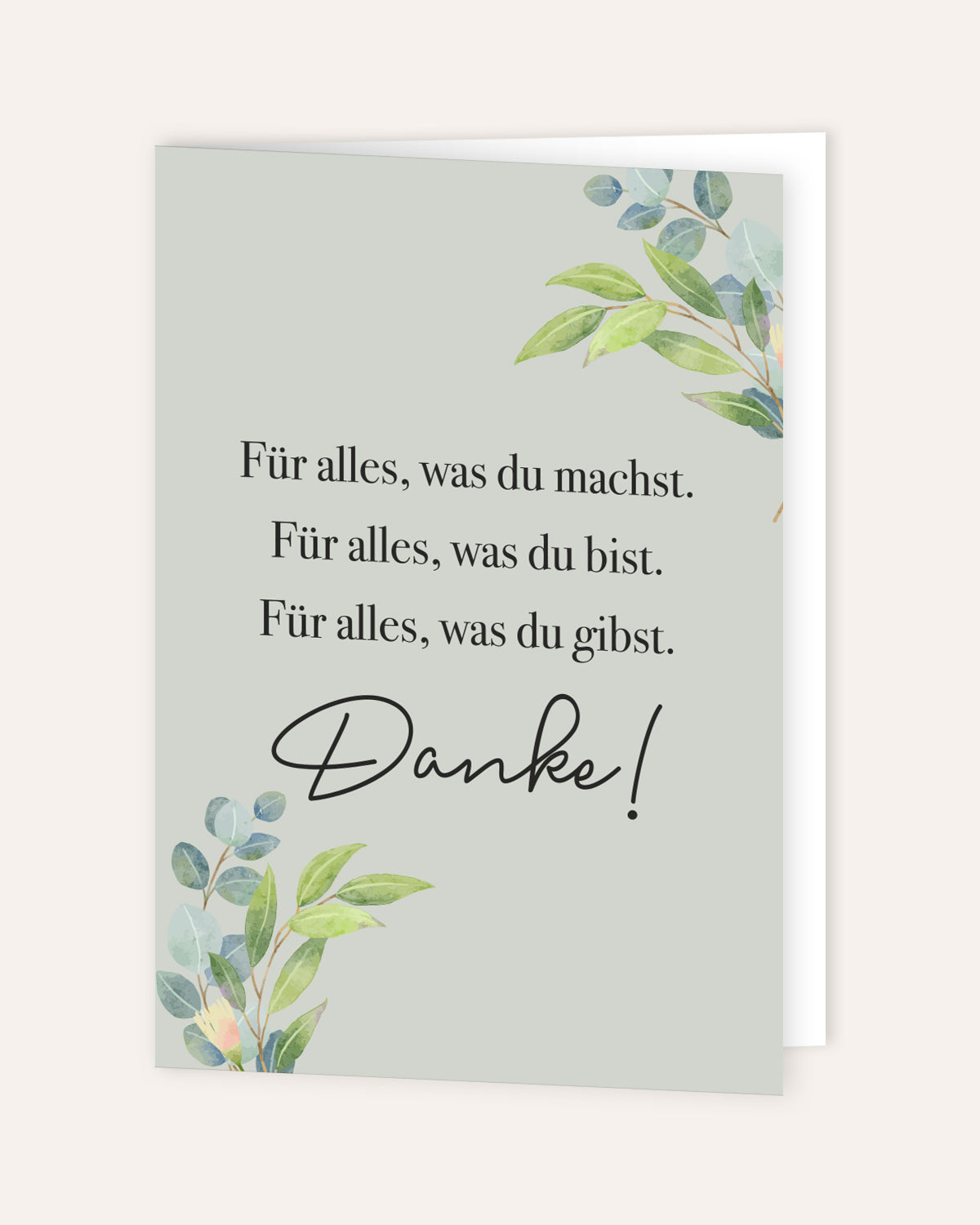 Für alles, was du machst - Grußkarte Grußkarte Lieblingsmensch®