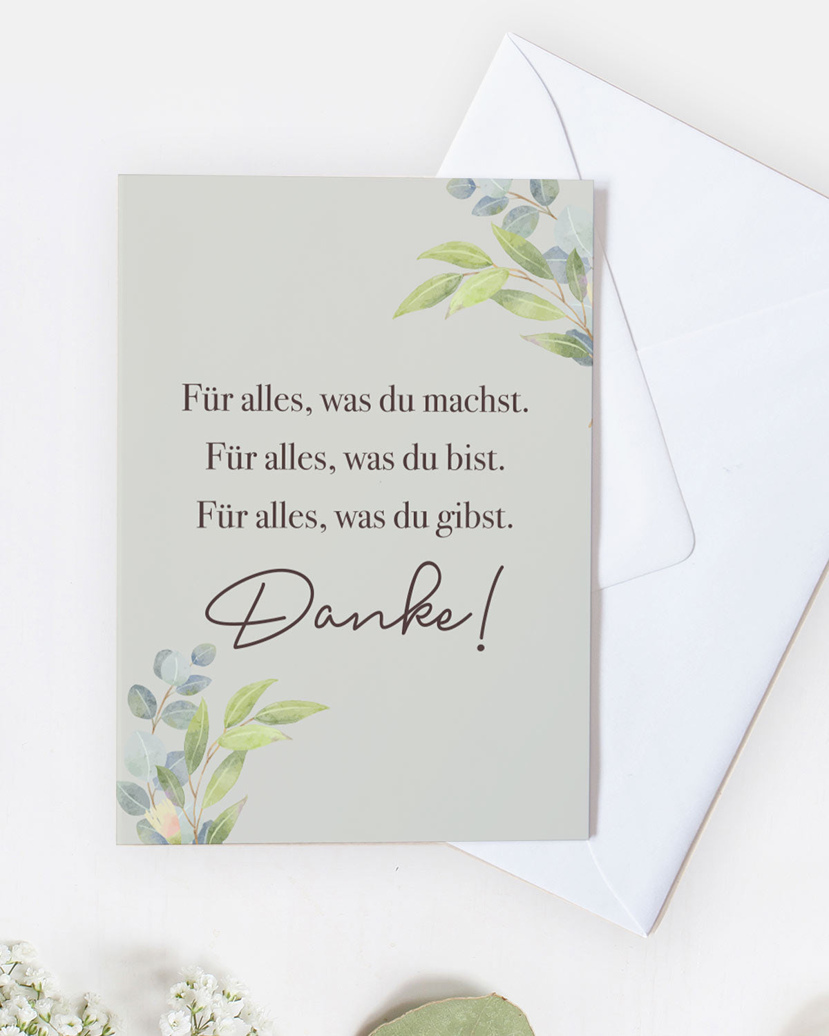 Für alles, was du machst - Grußkarte Grußkarte Lieblingsmensch®