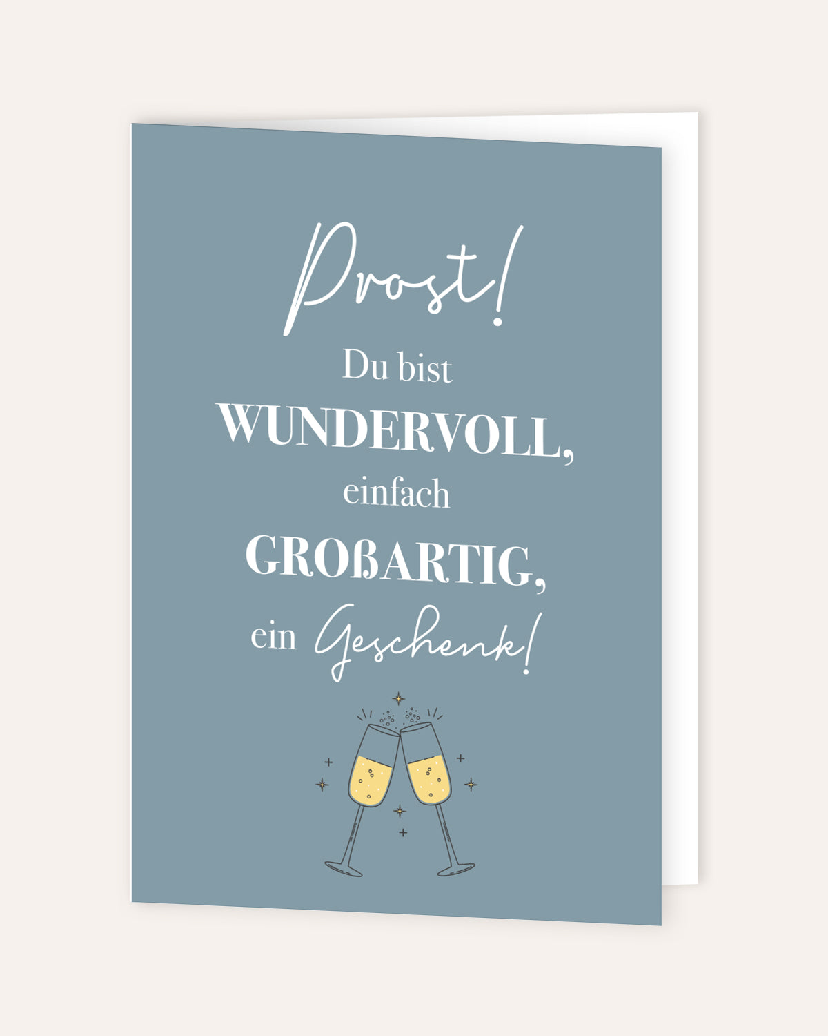 Prost! - Grußkarte Grußkarte Lieblingsmensch®
