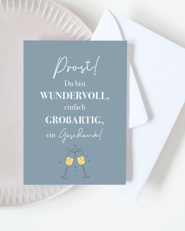 Prost! - Grußkarte