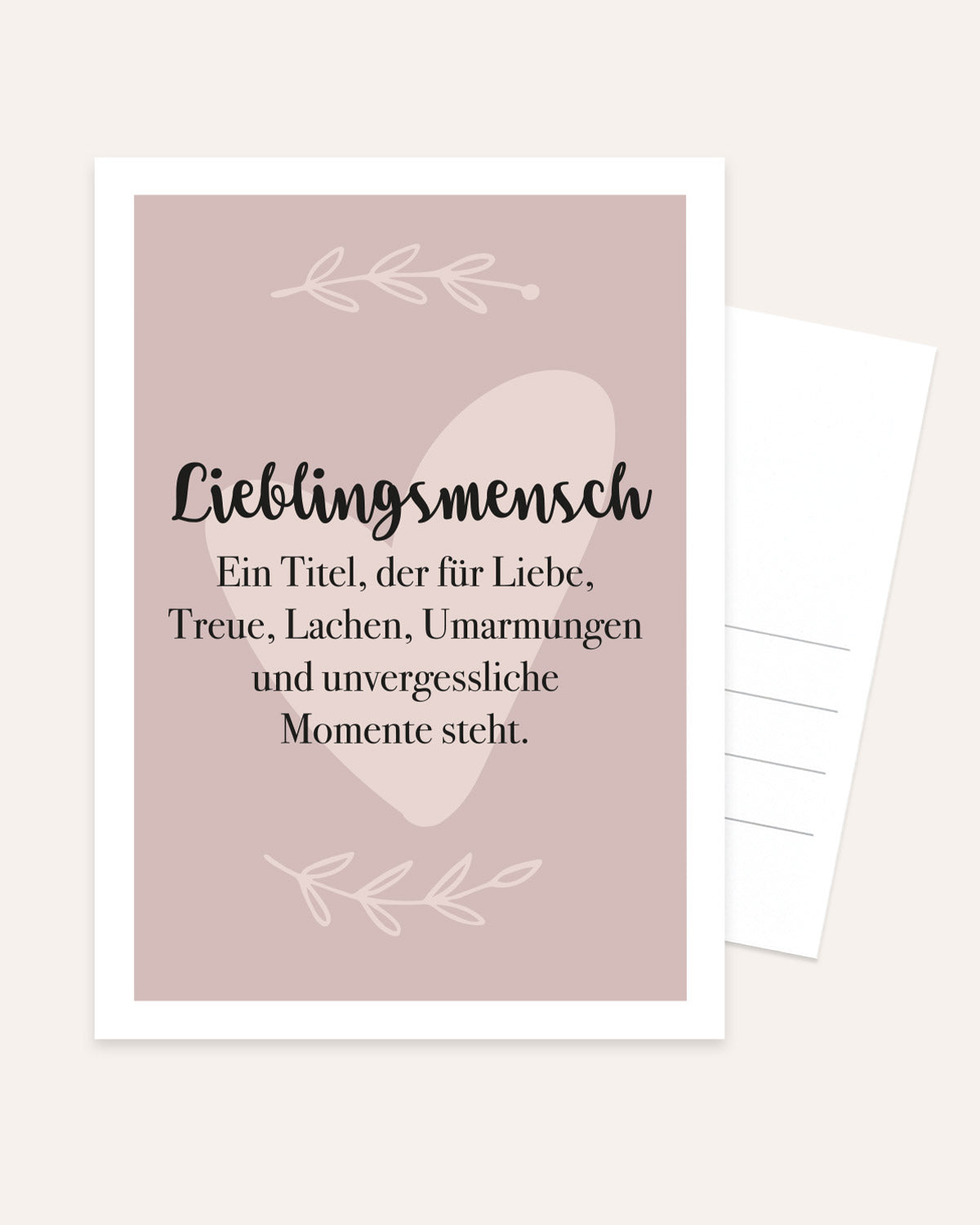 Lieblingsmenschen - Postkarten-Set Postkarten-Set Lieblingsmensch®