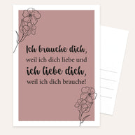 Lieblingsmenschen - Postkarten-Set