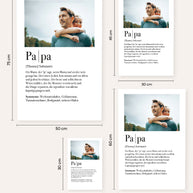 Definition Papa - Poster