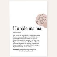 Definition Hundemama - Poster