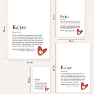 Definition Katze - Foto-Poster