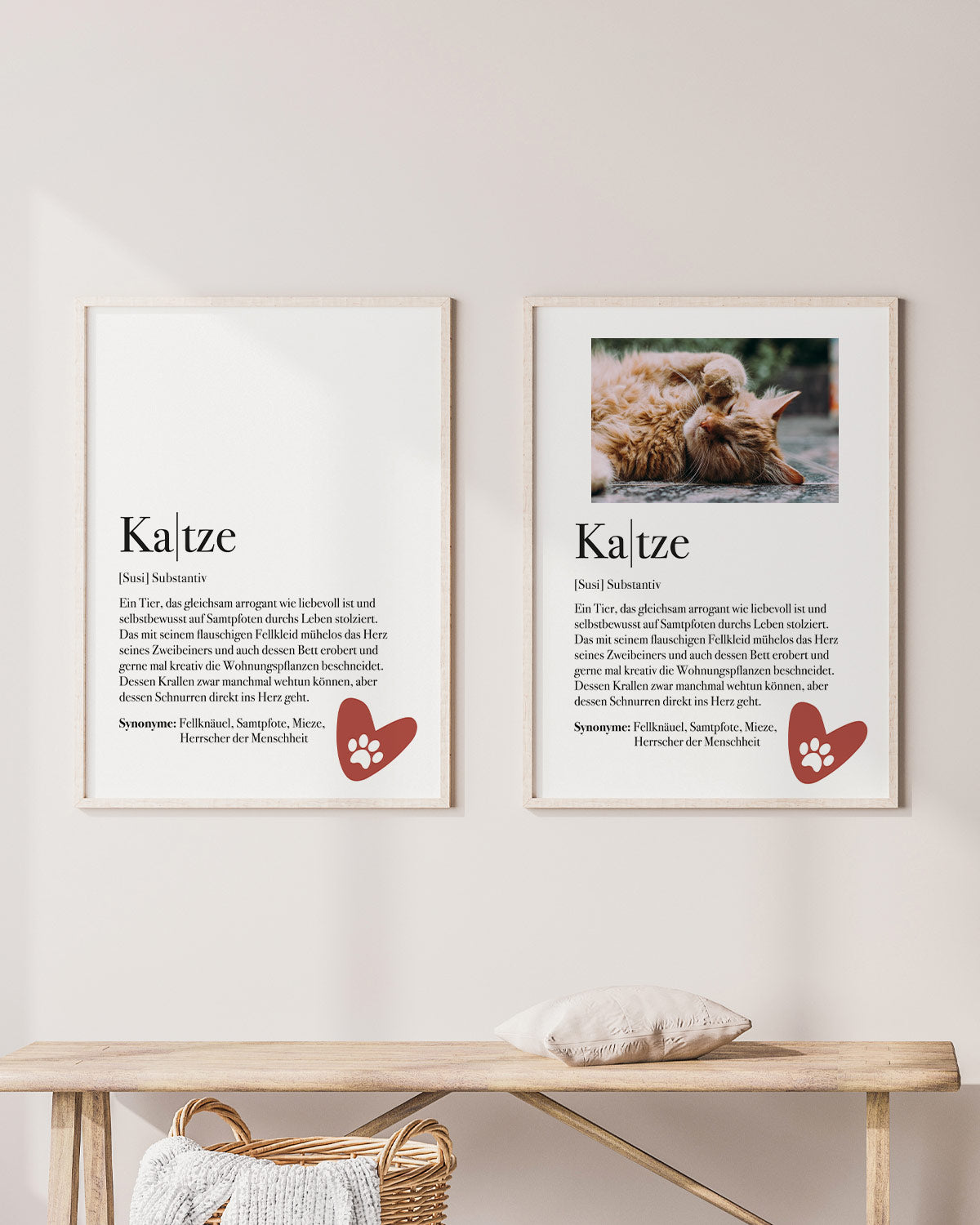 Definition Katze - Foto-Poster Poster Lieblingsmensch®