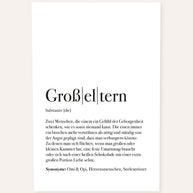 Motiv: Definition Großeltern - VS