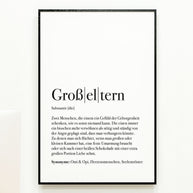 Motiv: Definition Großeltern - VS