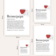 Definition Bonuspapa -  Poster
