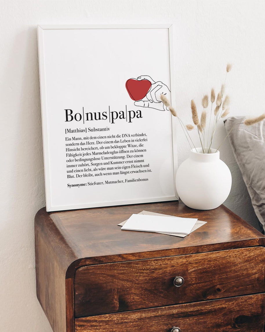 Poster Bonuspapa Definition