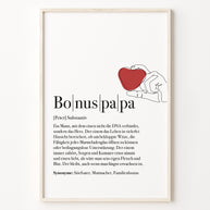 Definition Bonuspapa -  Poster
