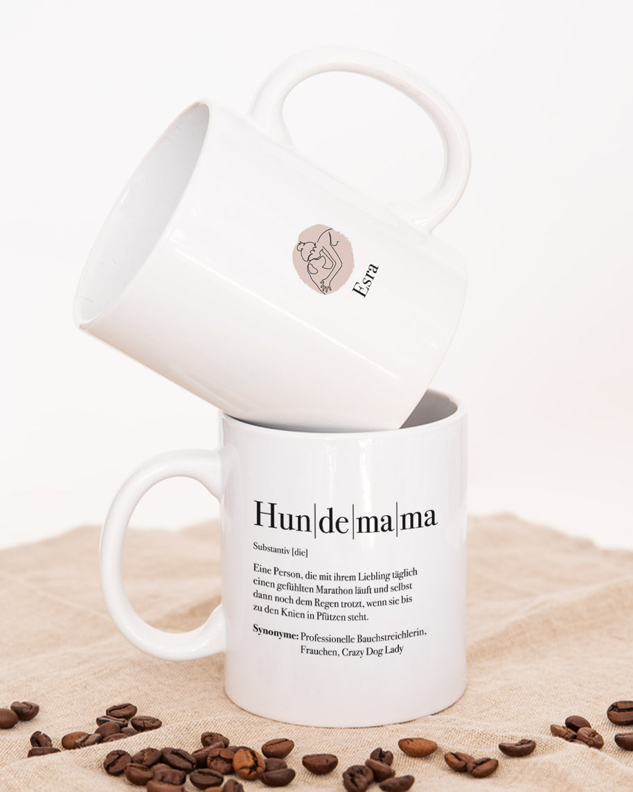 Motiv: Definition Hundemama - VS" Tasse