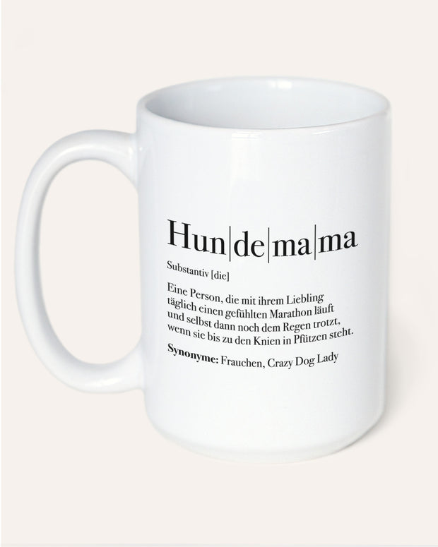 Motiv: Definition Hundemama - VS" Tasse Tasse Lieblingsmensch