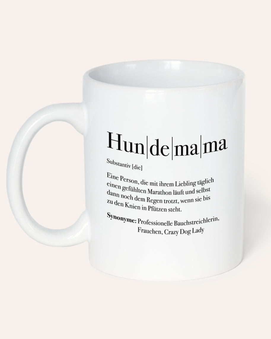 Motiv: Definition Hundemama - VS" Tasse