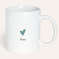Tasse mit Spruch, Tasse mit Aufdruck, Geschenk für die Liebsten, Bonuspapa Definition, personalisierbar, weiss
