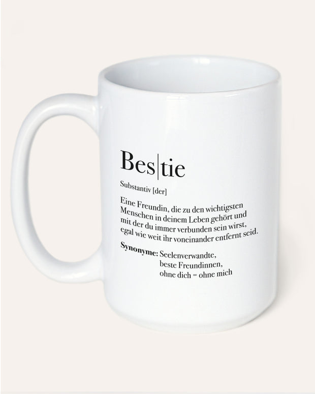 Motiv: Definition Bestie - VS" Tasse