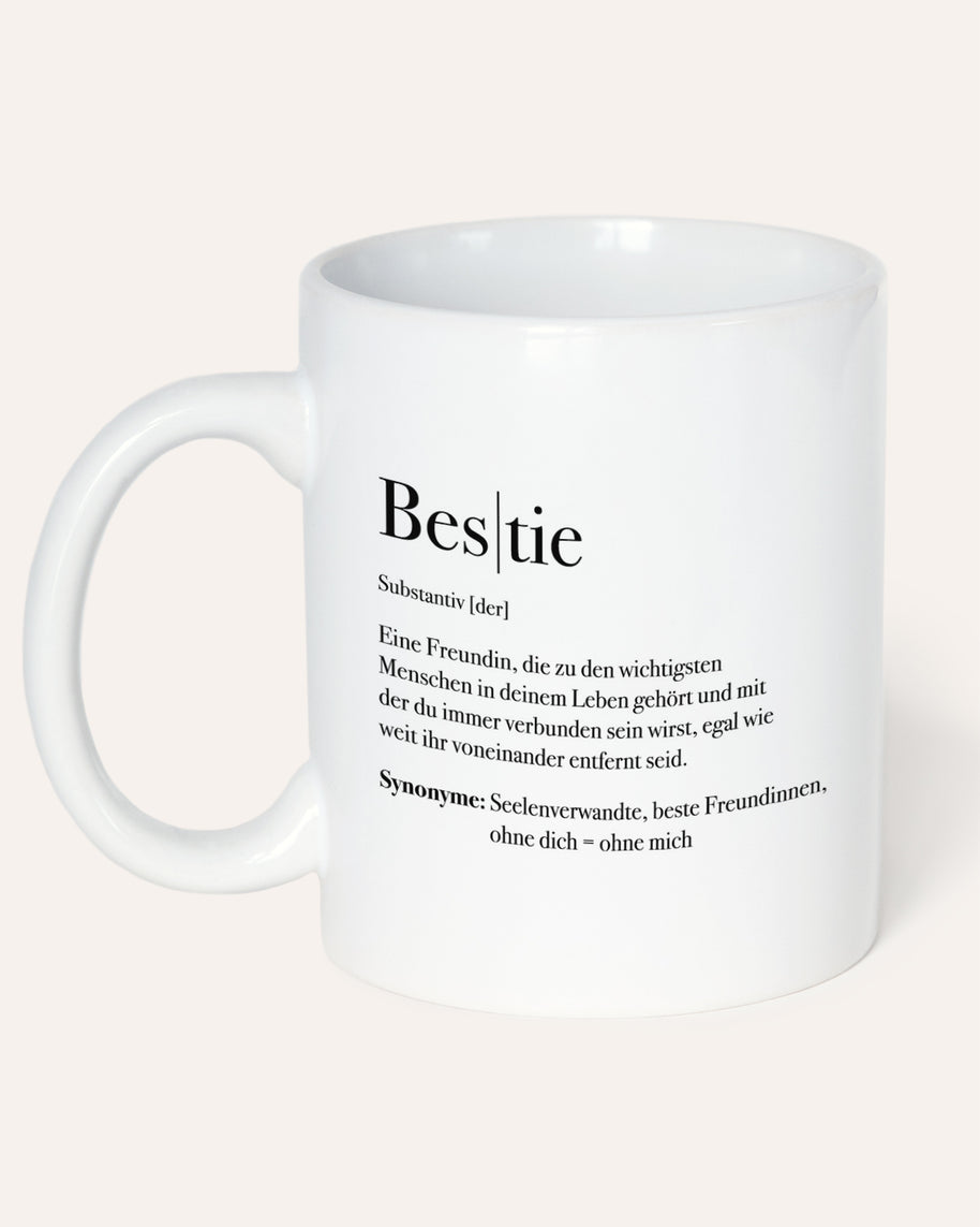 Definition Bestie - Tasse Tasse Lieblingsmensch®