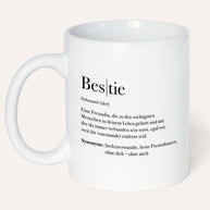 Definition Bestie - Tasse Tasse Lieblingsmensch®