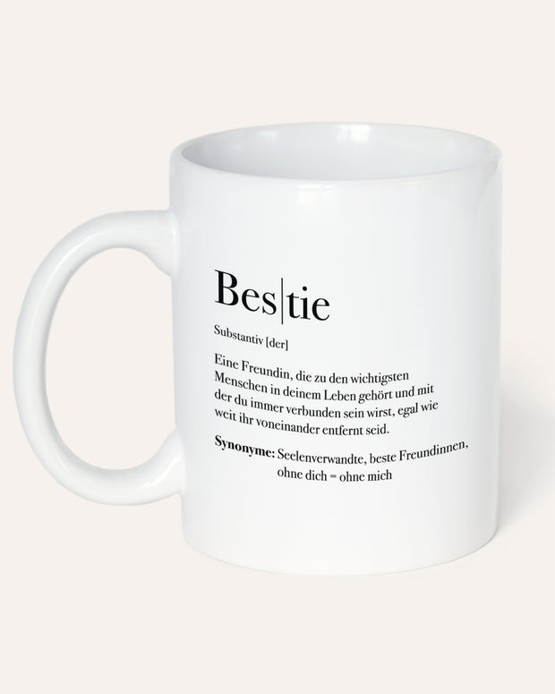 Definition Bestie - Tasse Tasse Lieblingsmensch®