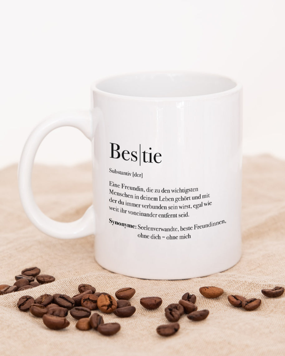 Motiv: Definition Bestie - VS" Tasse