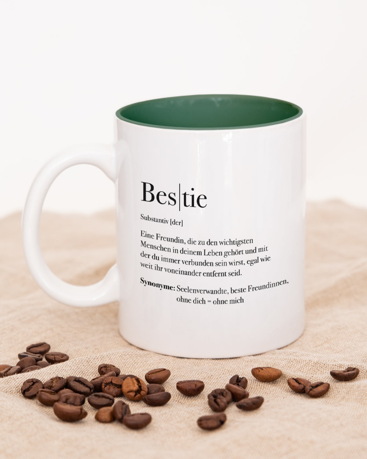 Definition Bestie - Tasse Dunkelgrün Tasse Lieblingsmensch®