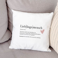 Motiv: Definition Lieblingsmensch - VS