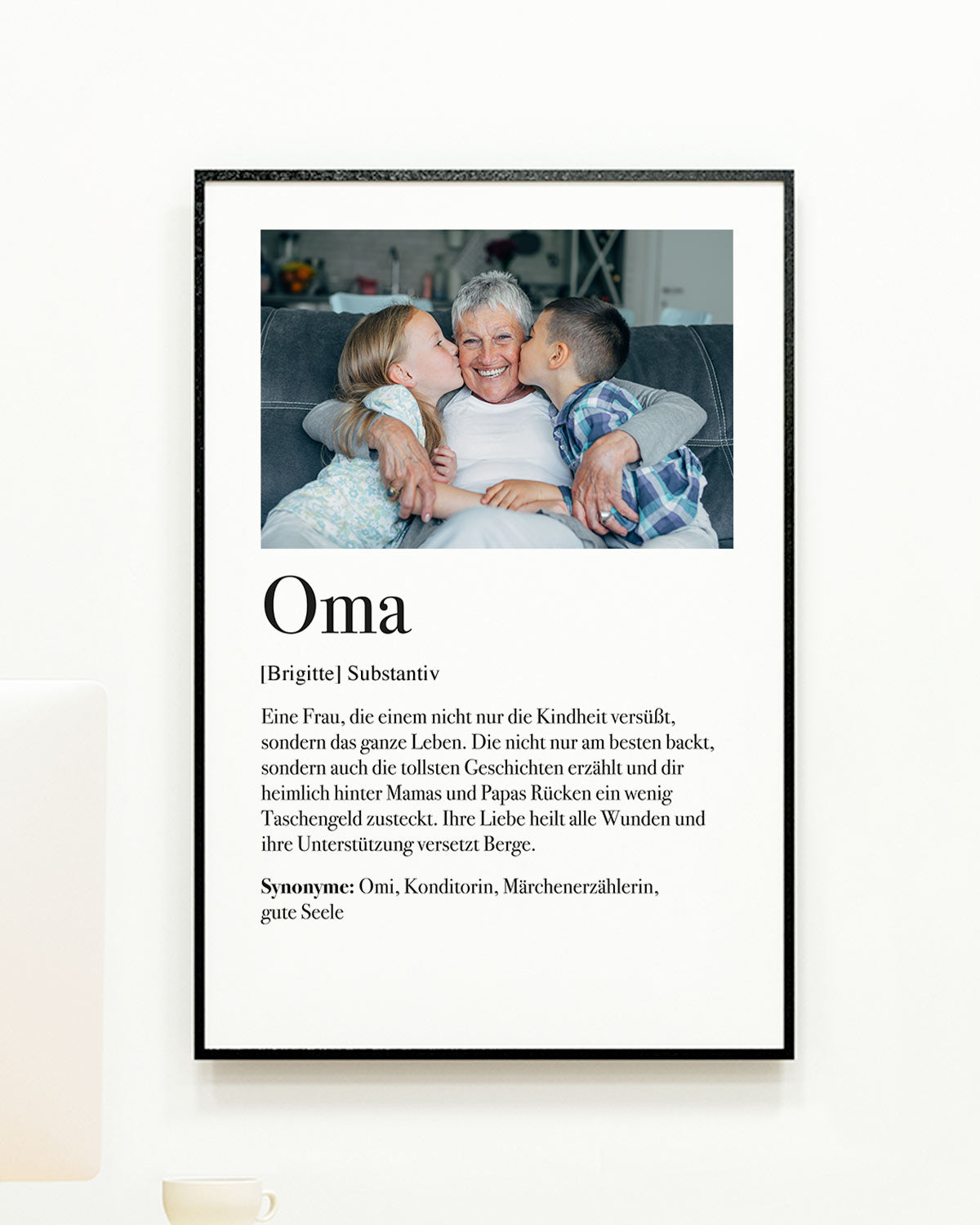 Definition Oma - Foto-Poster Poster Lieblingsmensch®