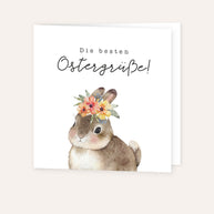 Die besten Ostergrüße - Grußkarte