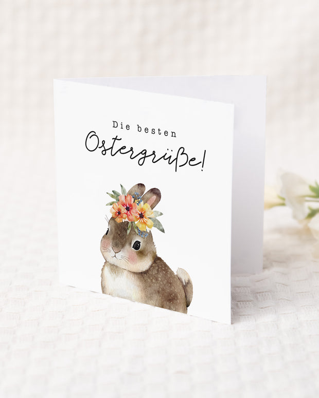 Die besten Ostergrüße - Grußkarte