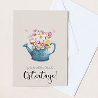 Wundervolle Ostertage - Grußkarte