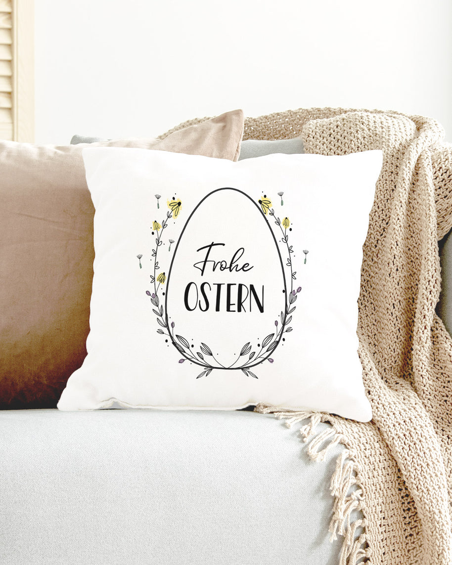 Motiv: Frohe Ostern - VS" Kissen