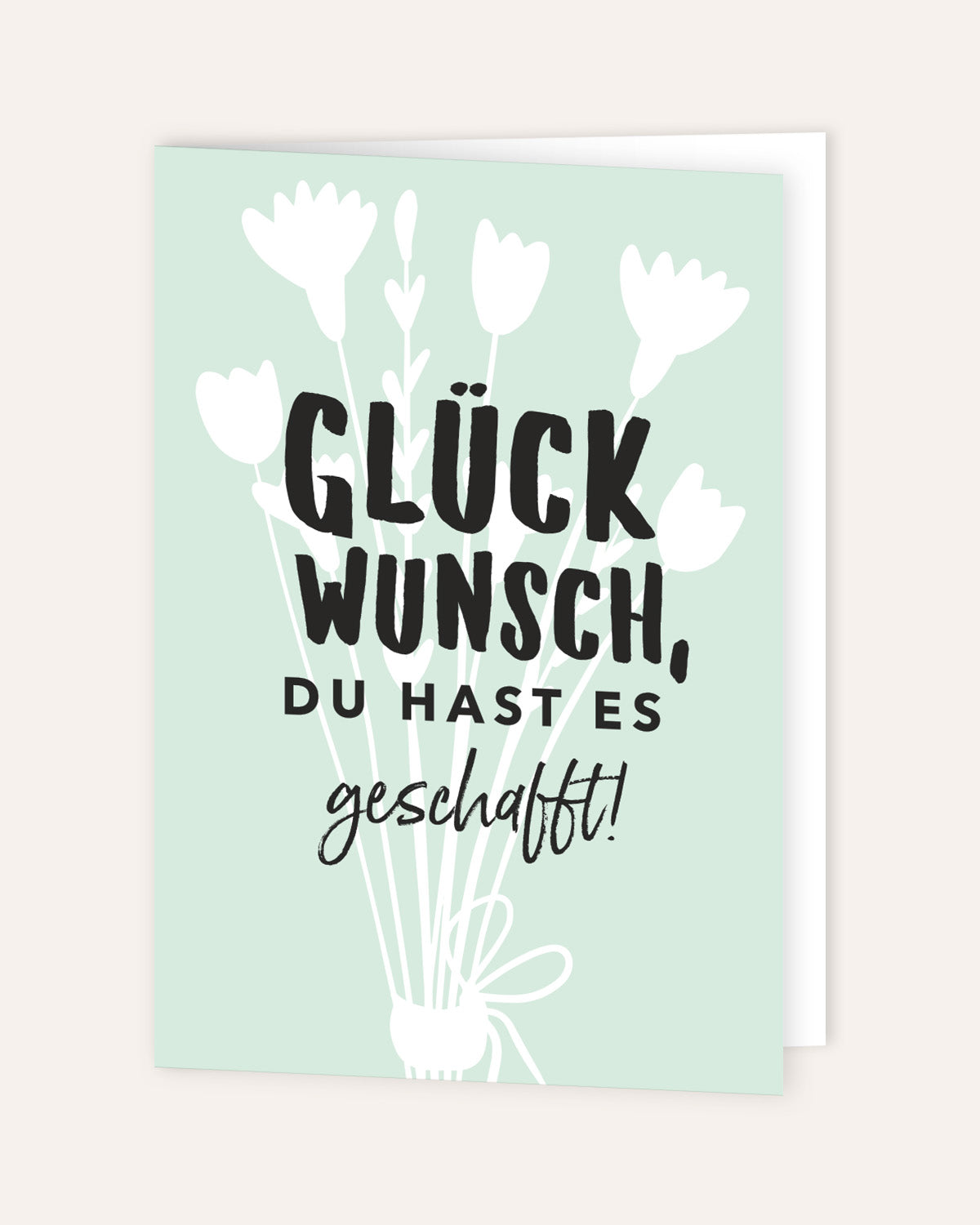Glückwunsch - Grußkarte Grußkarte Lieblingsmensch®