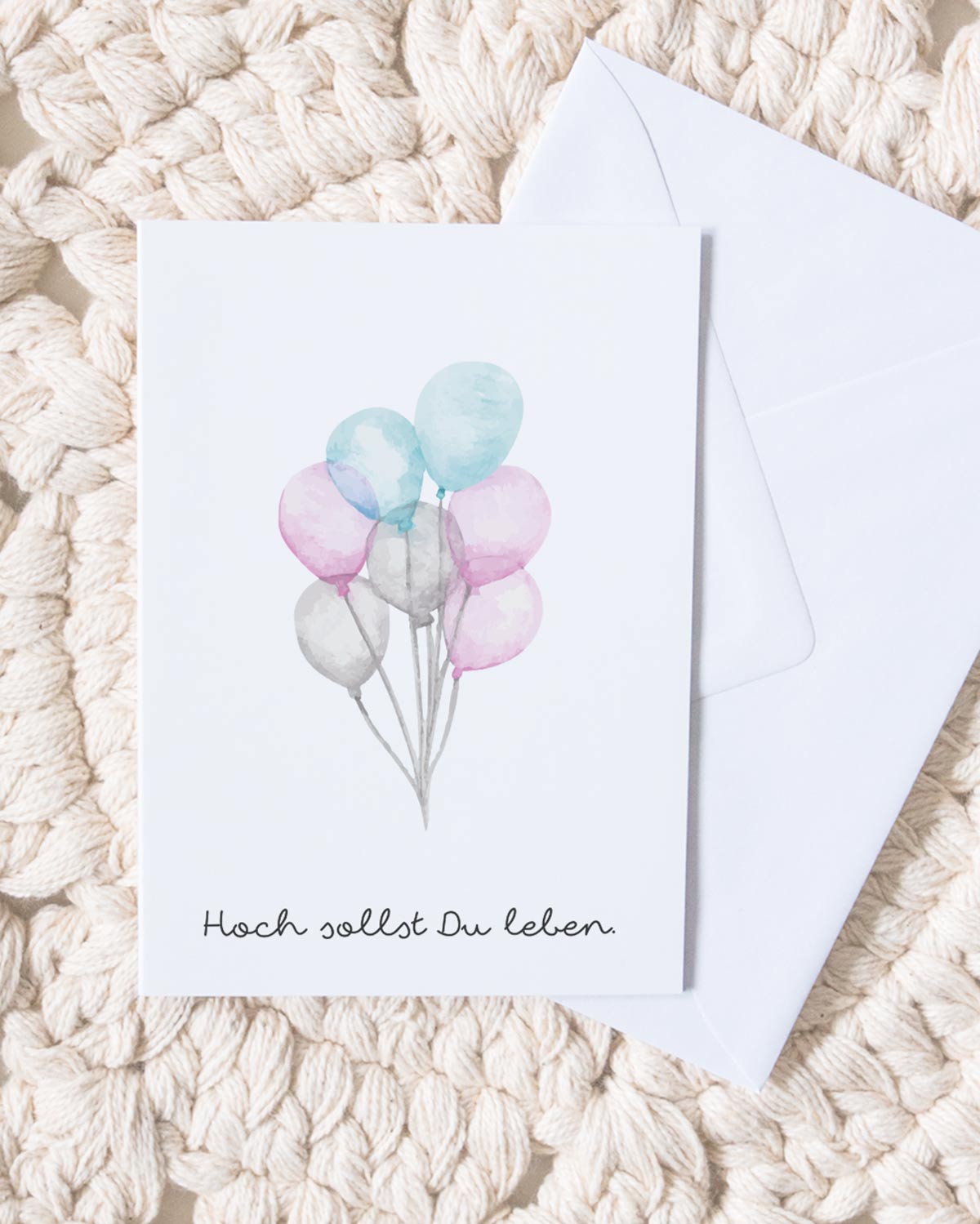 Hoch sollst DU leben - Grußkarte Grußkarte Lieblingsmensch®