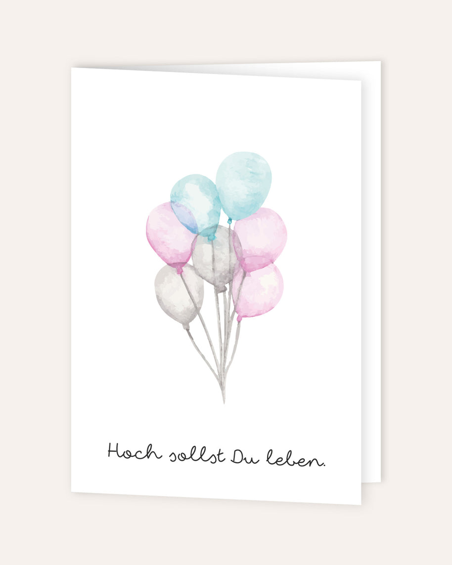 Hoch sollst DU leben - Grußkarte