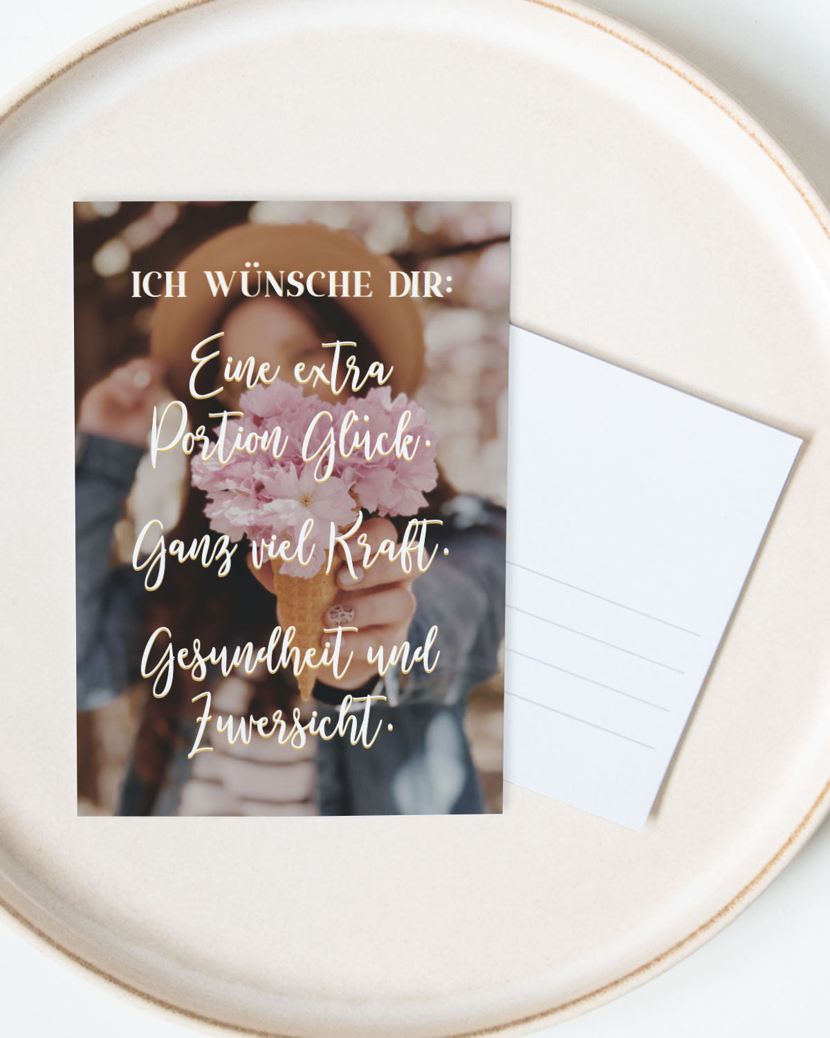 Ich wünsche Dir - Postkarte Postkarte Lieblingsmensch®