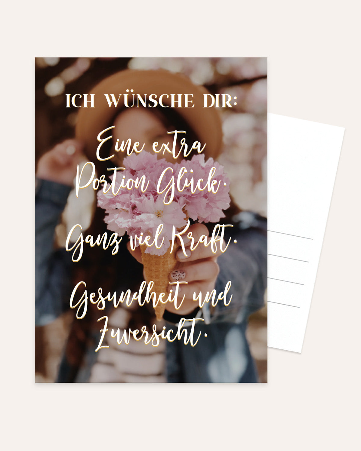 Ich wünsche Dir - Postkarte Postkarte Lieblingsmensch®