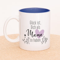 Mama - Tasse Dunkelblau Tasse Lieblingsmensch®