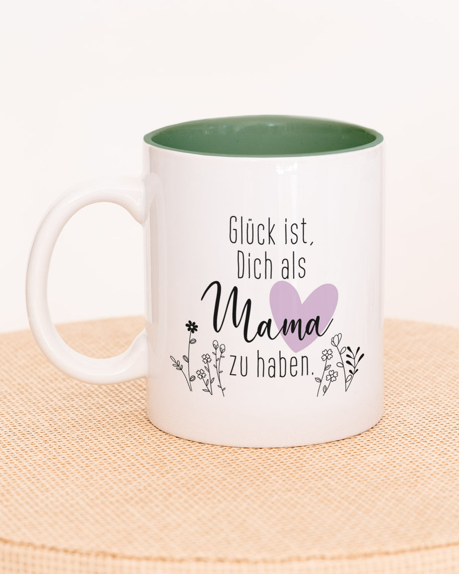 Mama - Tasse Dunkelgrün Tasse Lieblingsmensch®