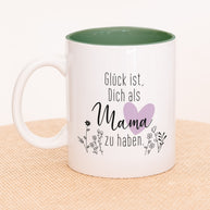 Mama - Tasse Dunkelgrün Tasse Lieblingsmensch®
