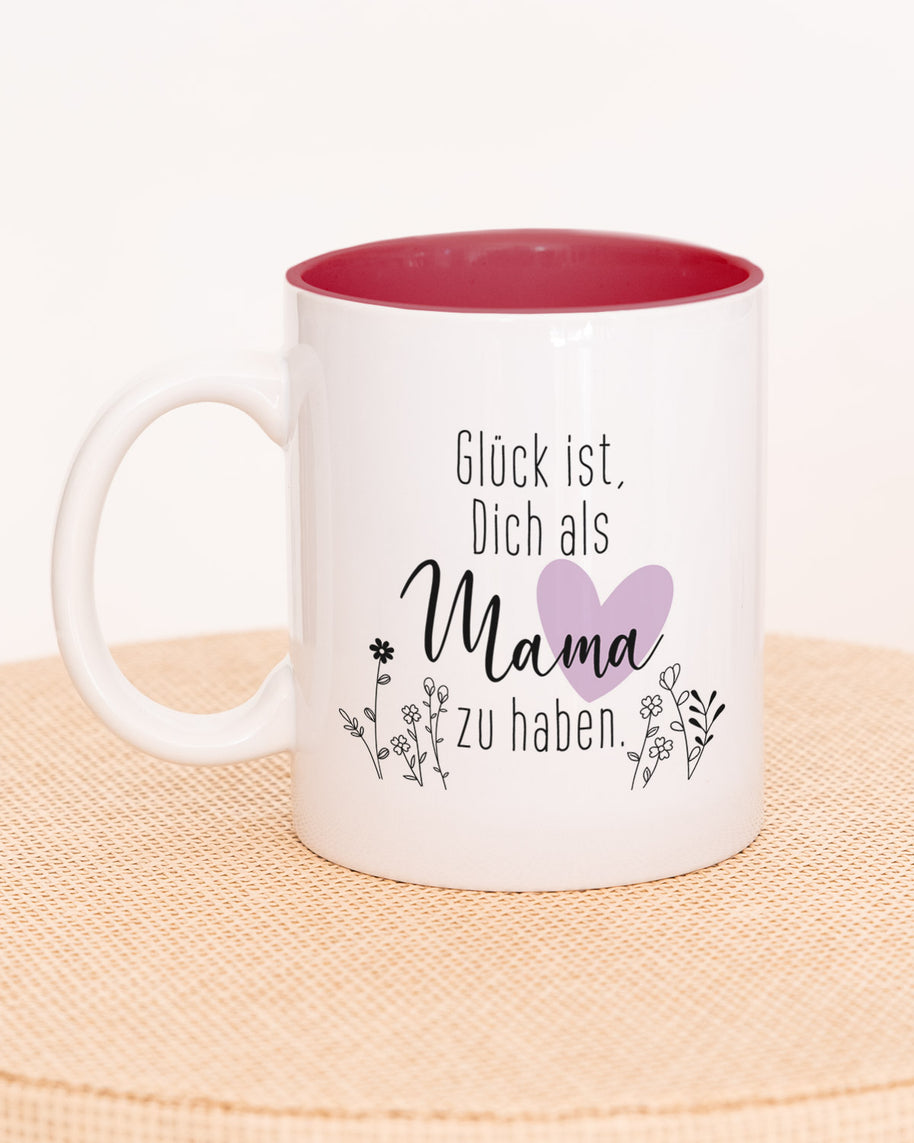 Mama - Tasse Rot Tasse Lieblingsmensch®