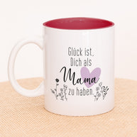 Mama - Tasse Rot Tasse Lieblingsmensch®