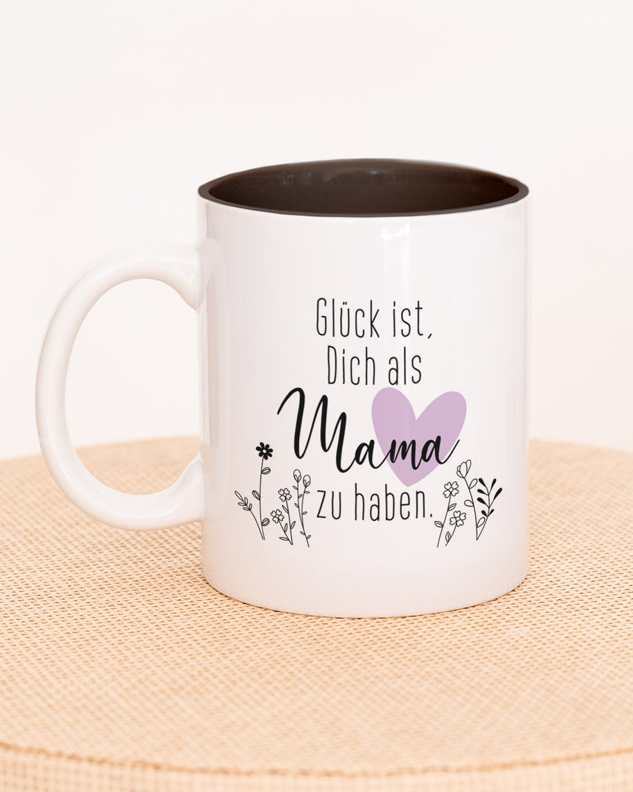 Mama - Tasse Schwarz Tasse Lieblingsmensch®