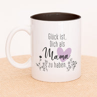 Mama - Tasse Schwarz Tasse Lieblingsmensch®