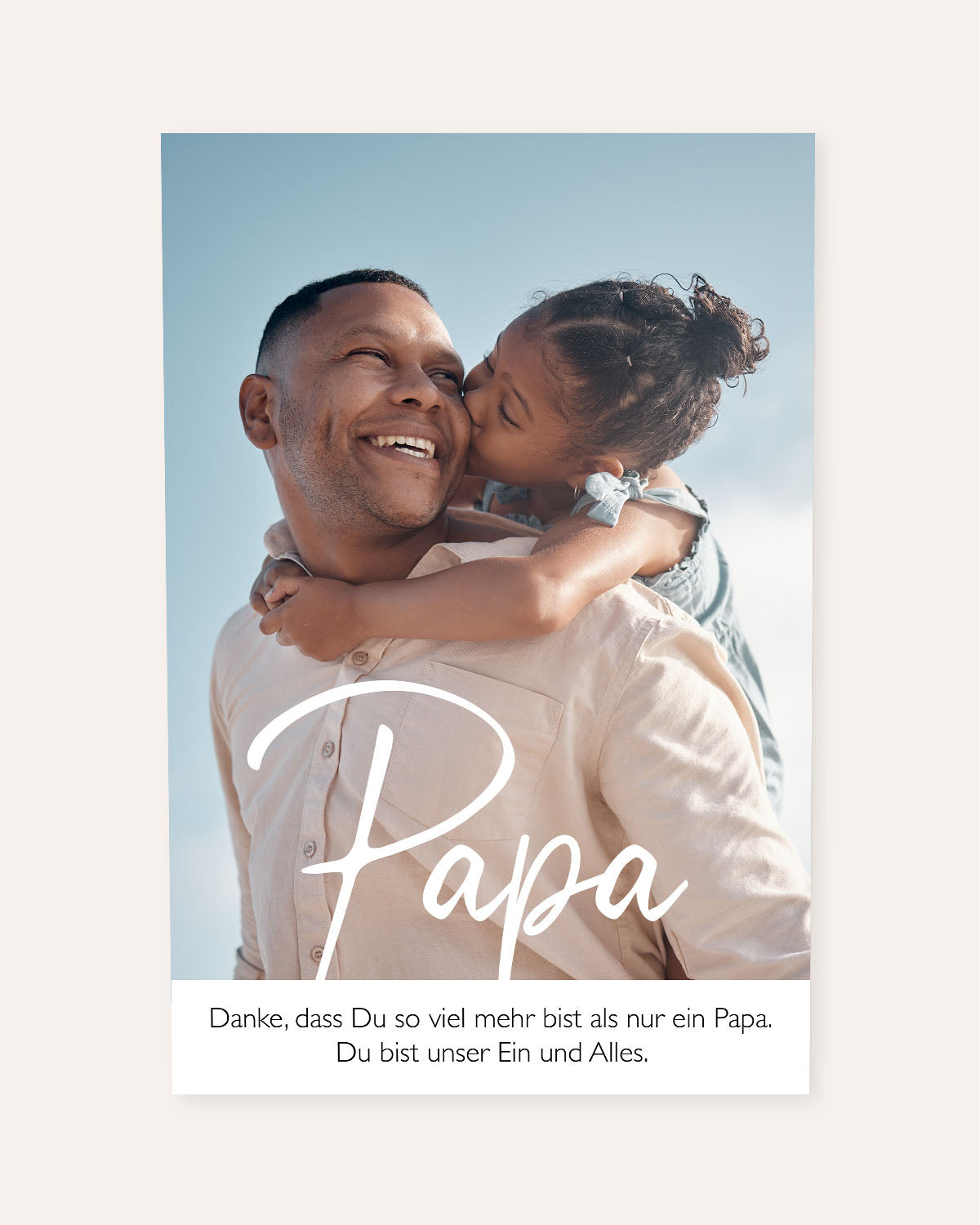 Wertvollster Papa - Poster Poster Lieblingsmensch®