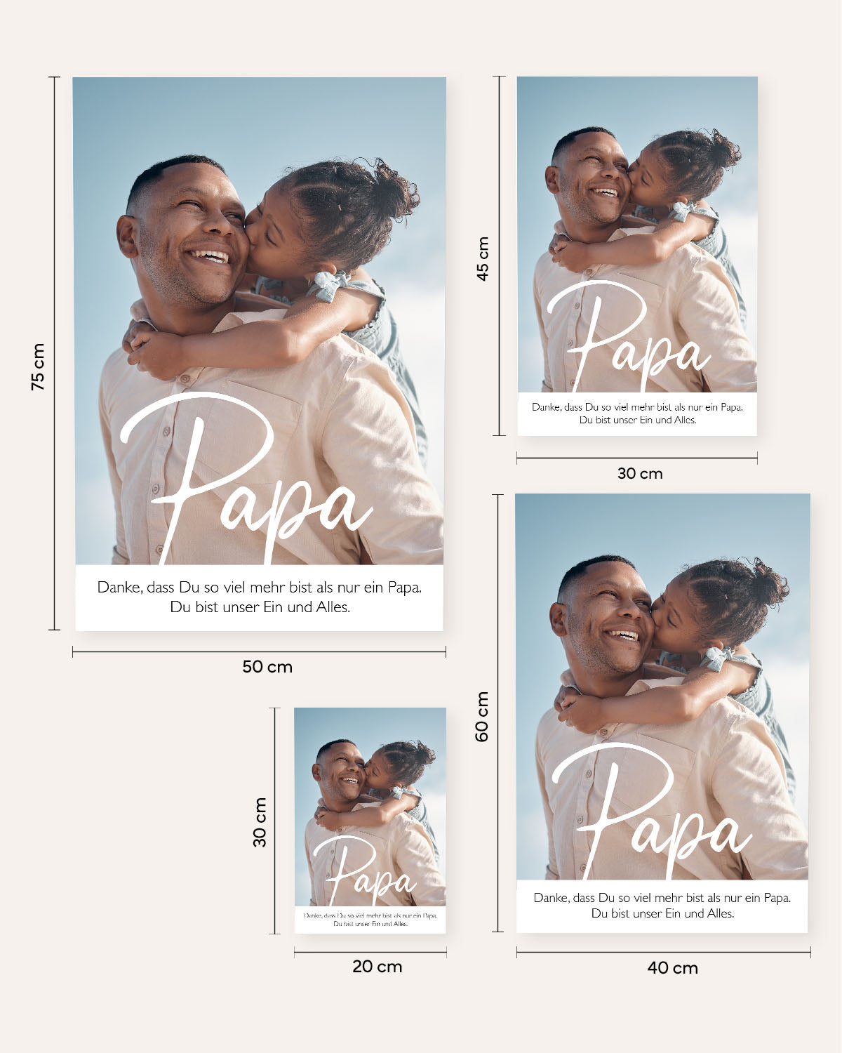 Wertvollster Papa - Poster Poster Lieblingsmensch®