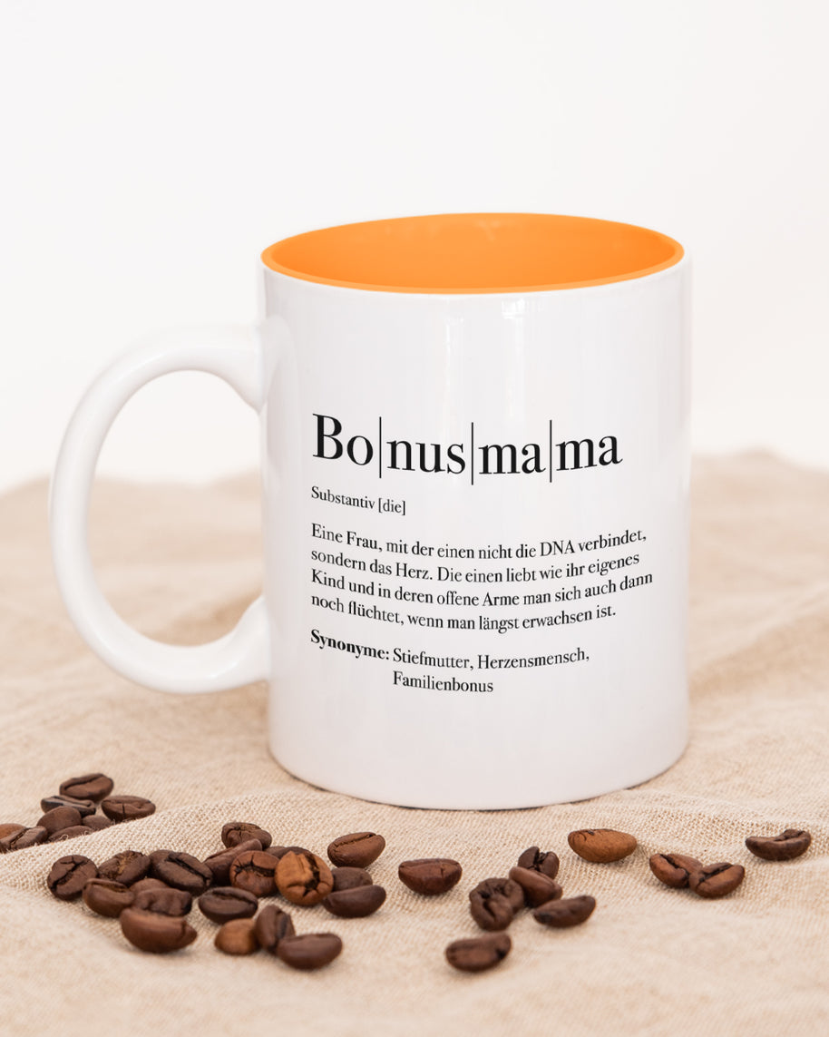 Motiv: Definition Bonusmama - VS" Tasse